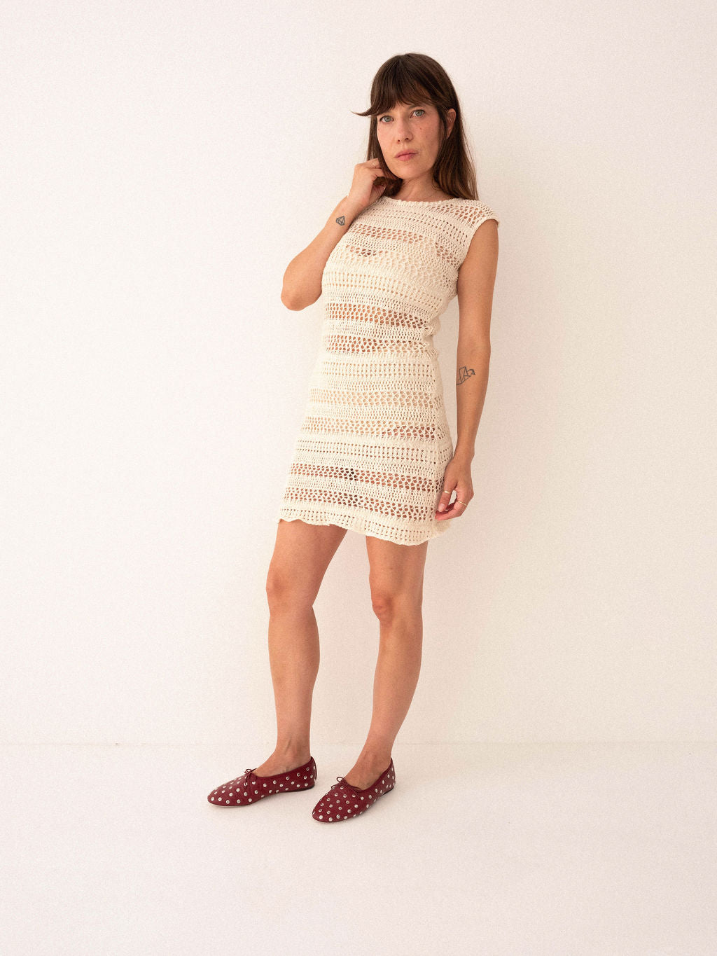 Carli Crochet Dress