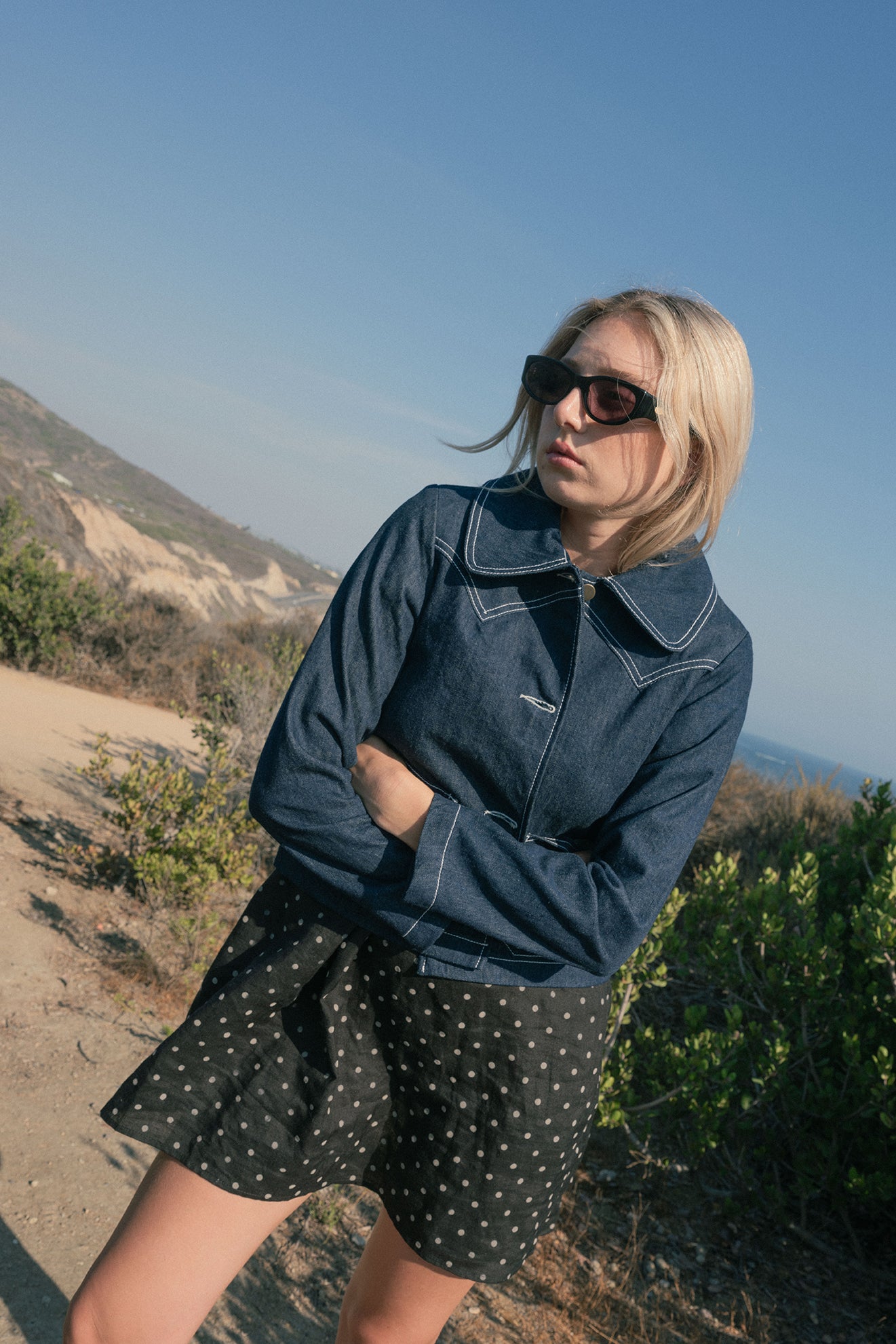 Shrunken Ranch Jacket - Dark Indigo (New removable sherpa collar)