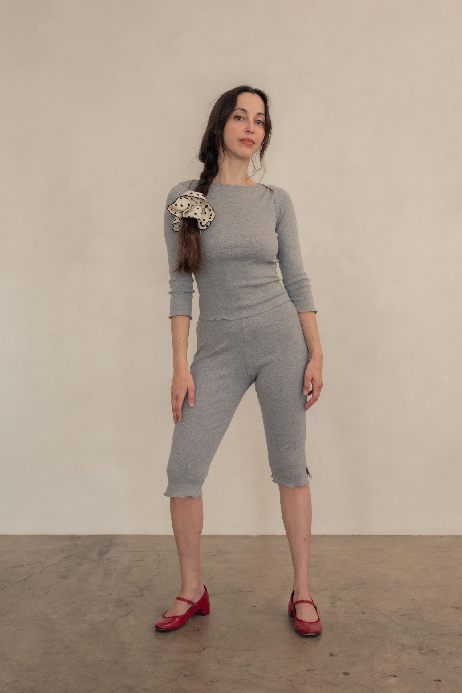Studio Capri Pant - Pointelle