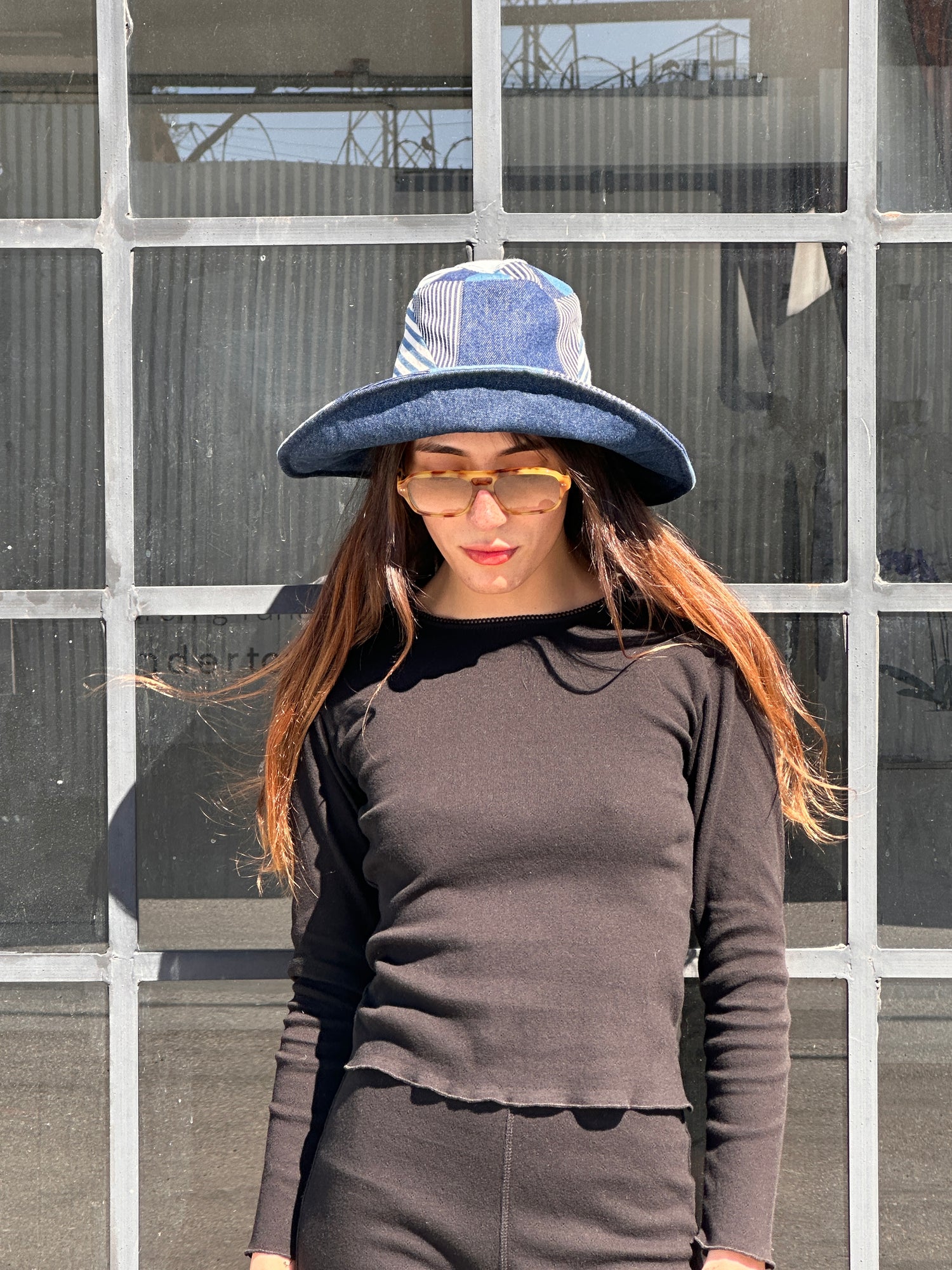 Pointelle Rosie Tee Black