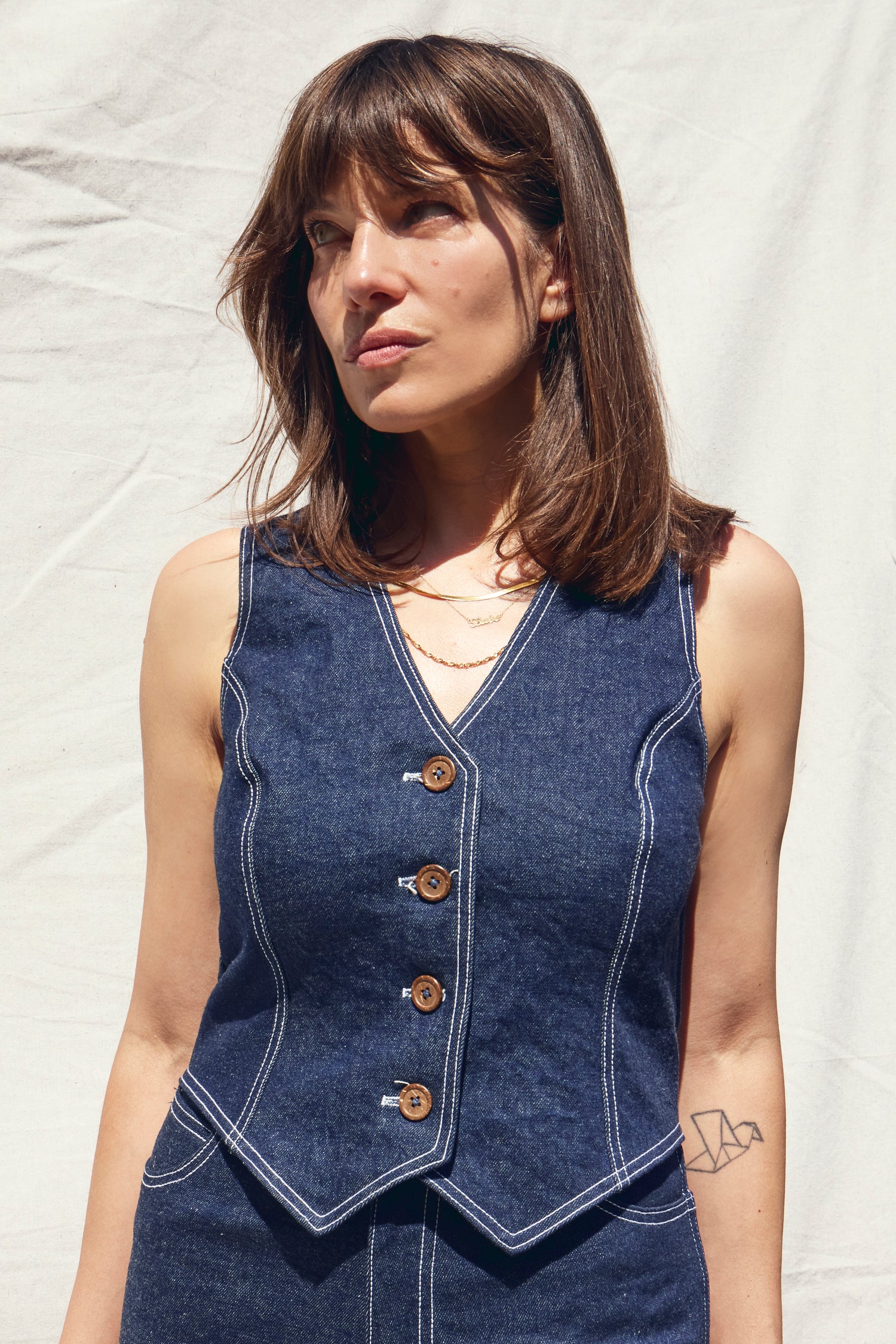 CG Vest - Indigo Rinse
