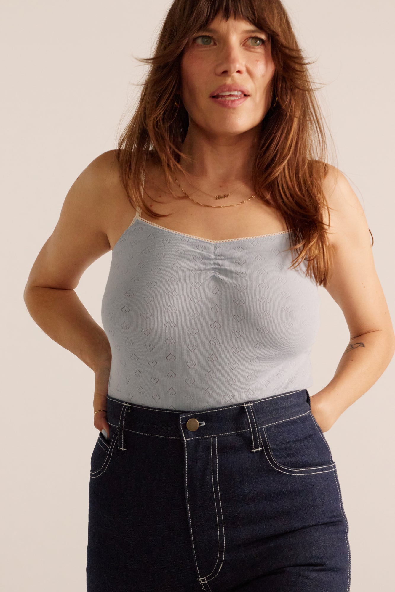 Perfect Summer Pointelle Tank