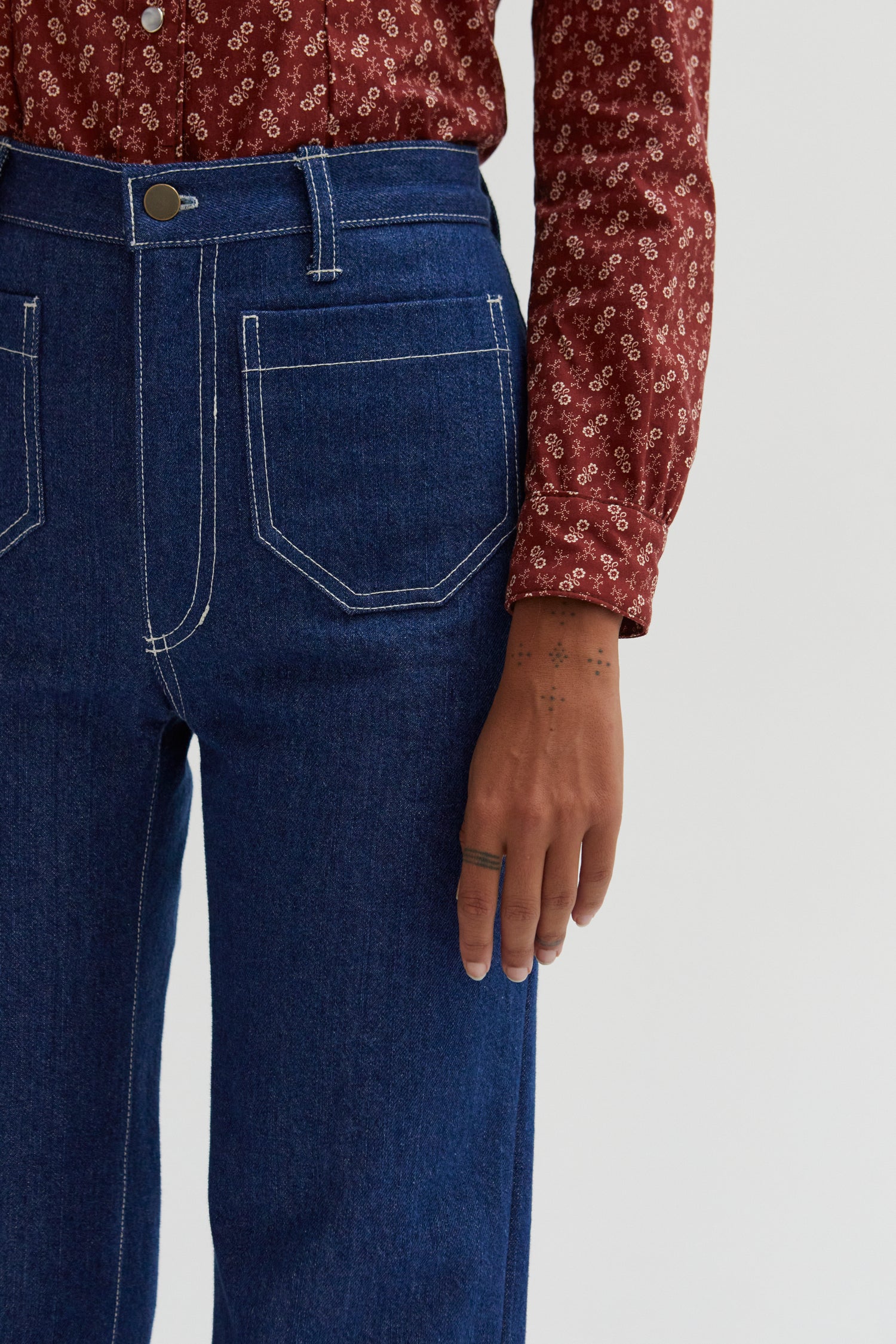 The Ingrid Jean -Indigo