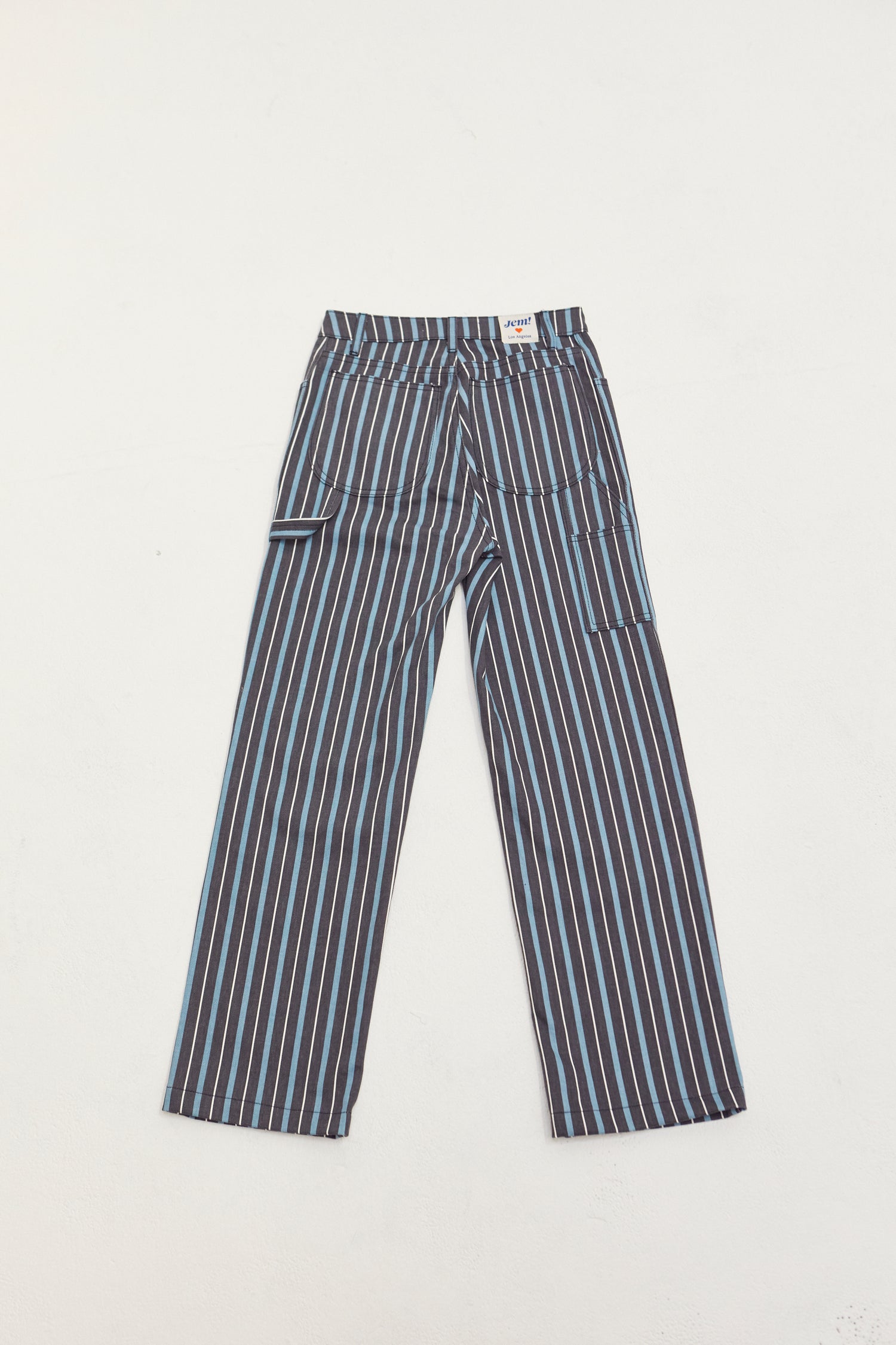 Painter Pants - Striped Denim