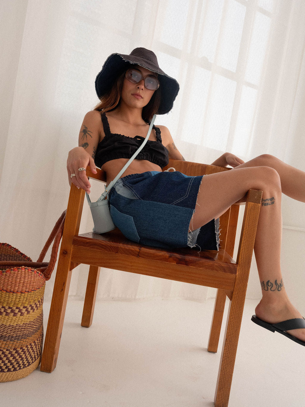 Denim Leisure Short MTO