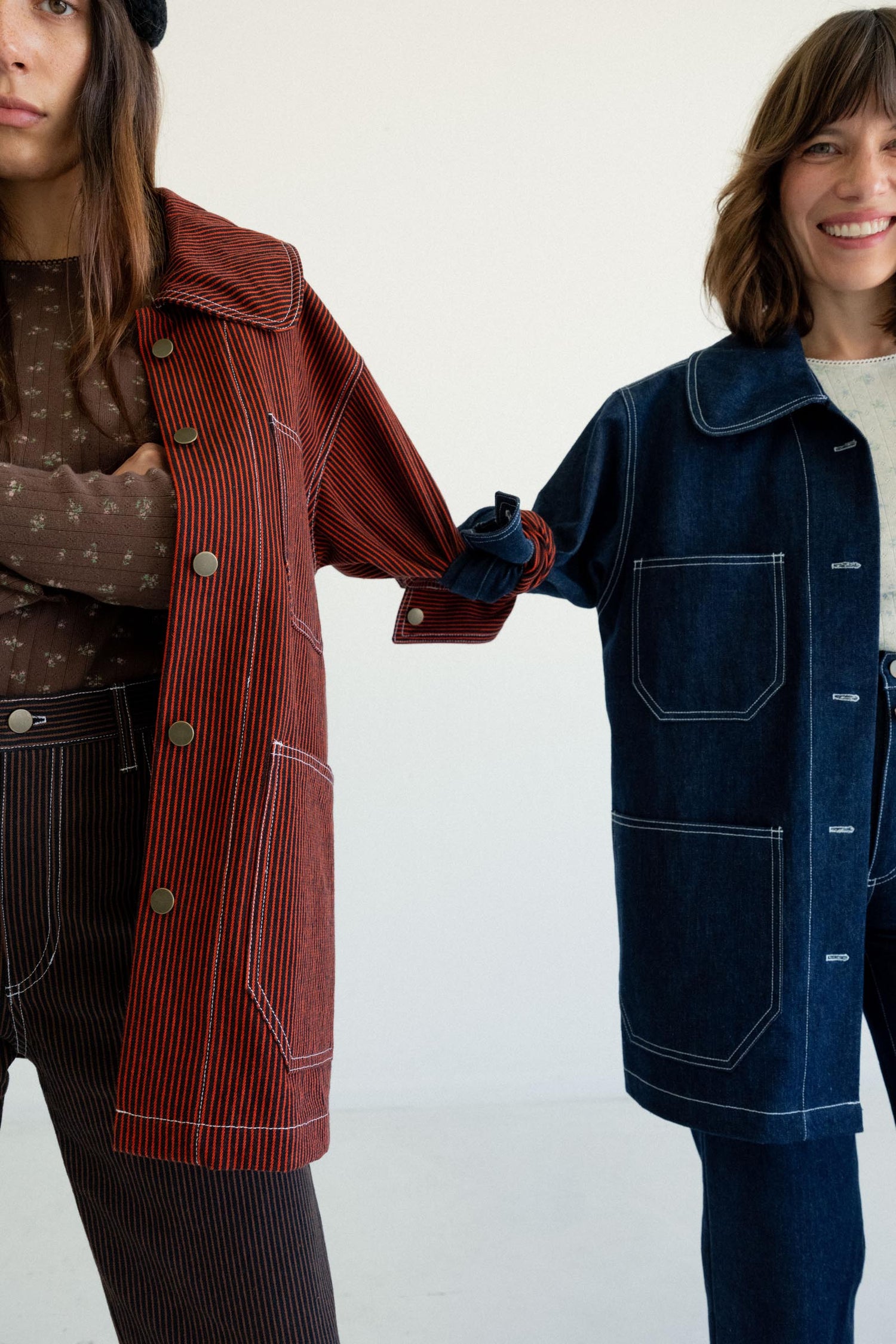 Chore Coat - Red Railroad Stripe