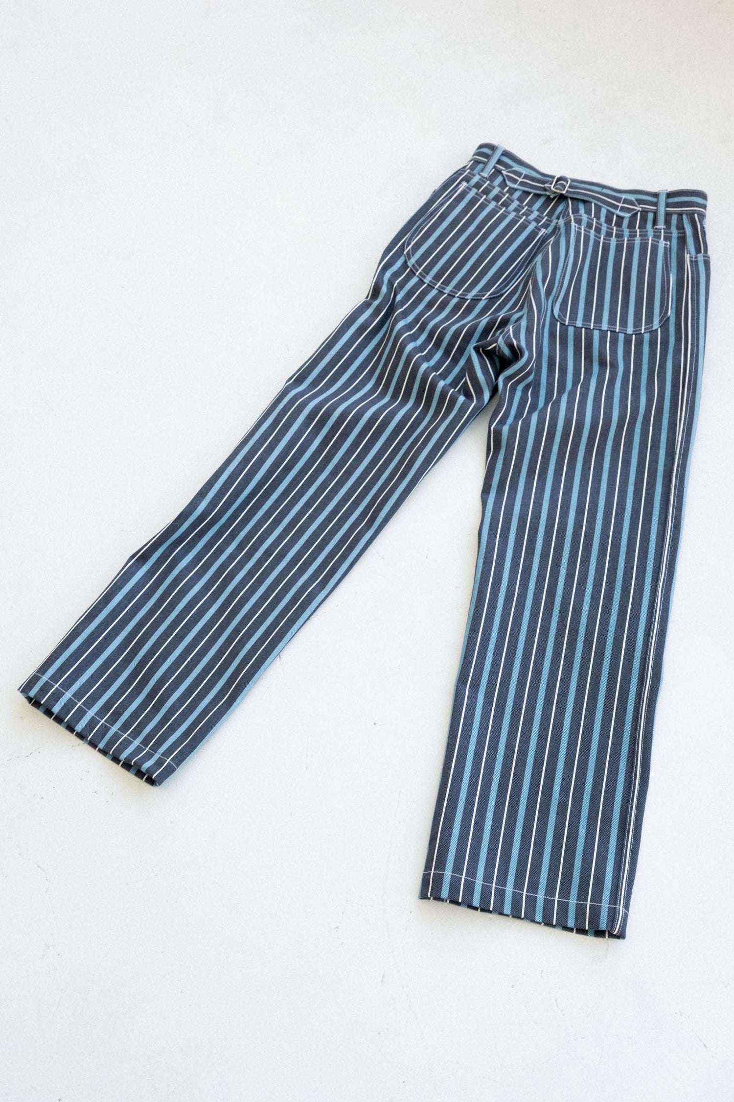 River Jean - Striped Denim