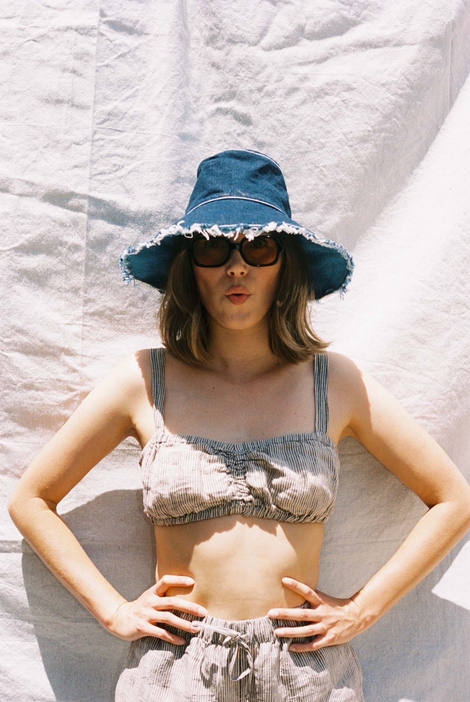 Denim Jem Hat