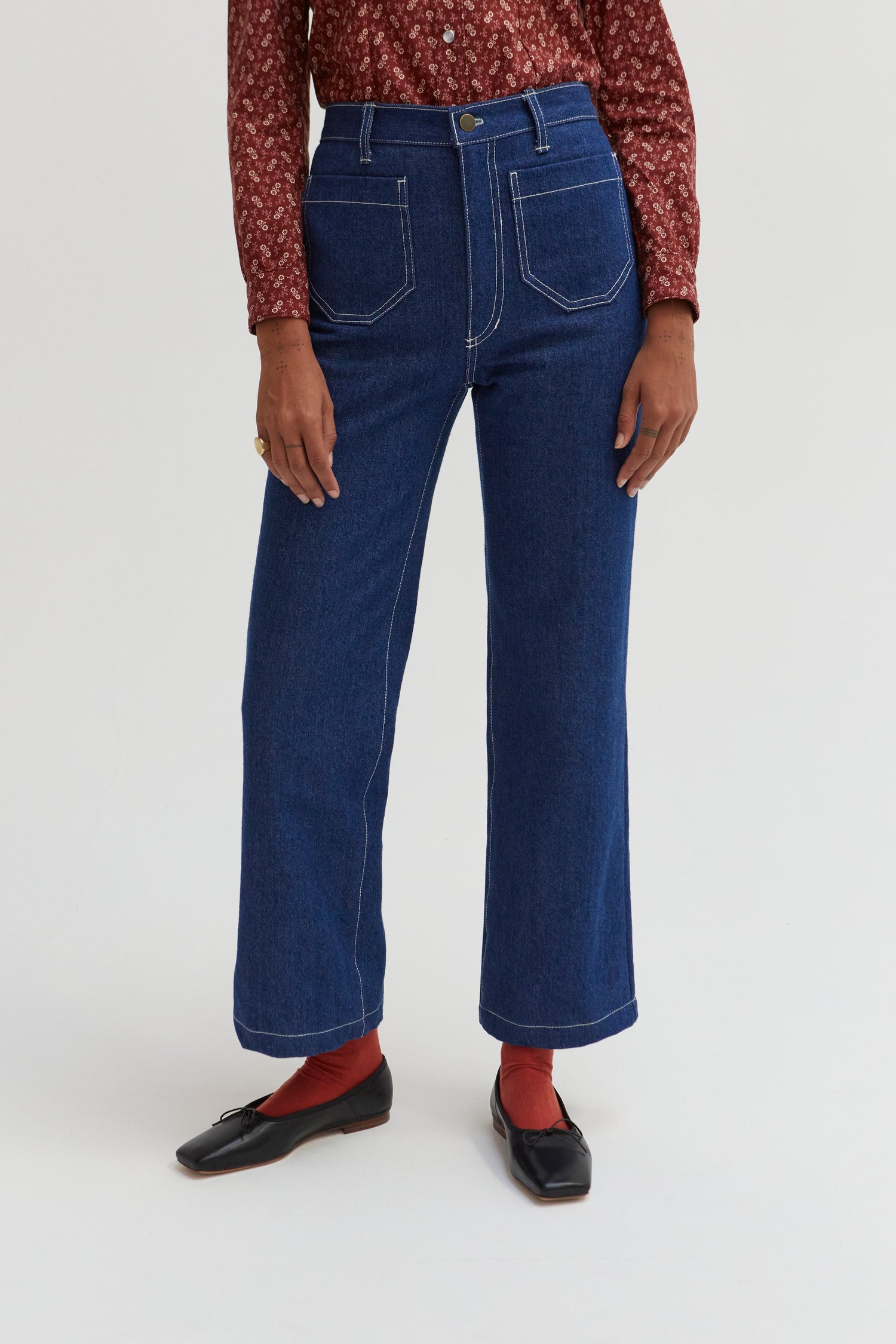 The Ingrid Jean -Indigo